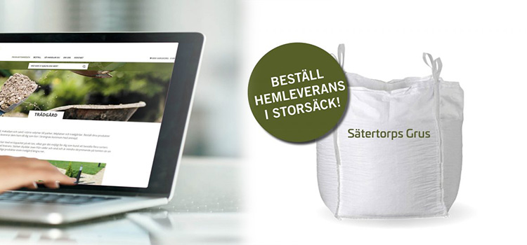 Laptop och storsäck